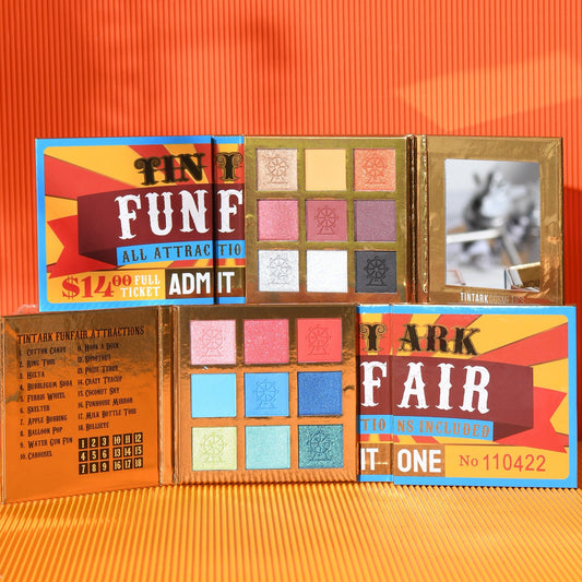 Palette de fards à paupières 18 couleurs pour fête foraine