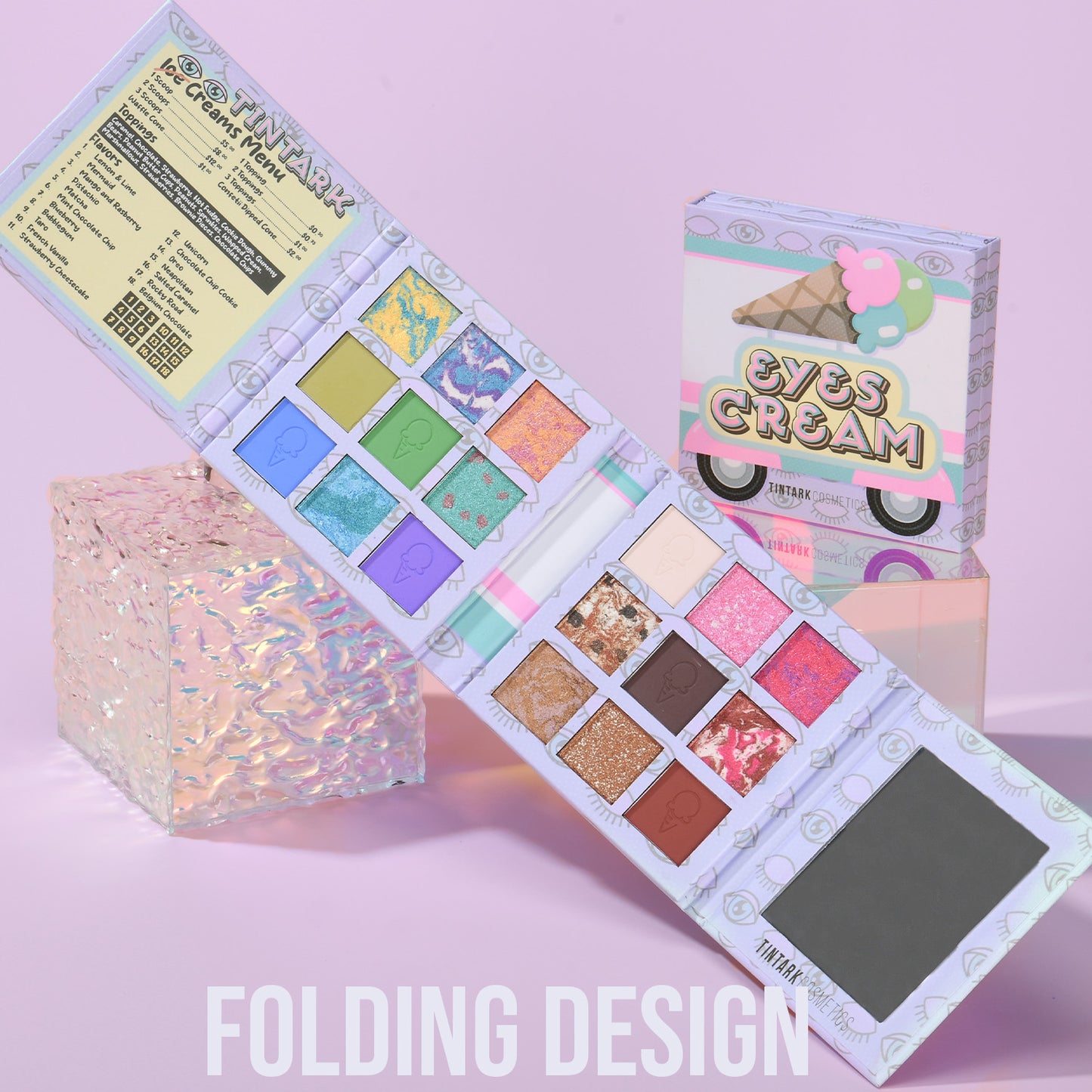 Eyes Cream Eyeshadow Palette --Fun & Folding Series