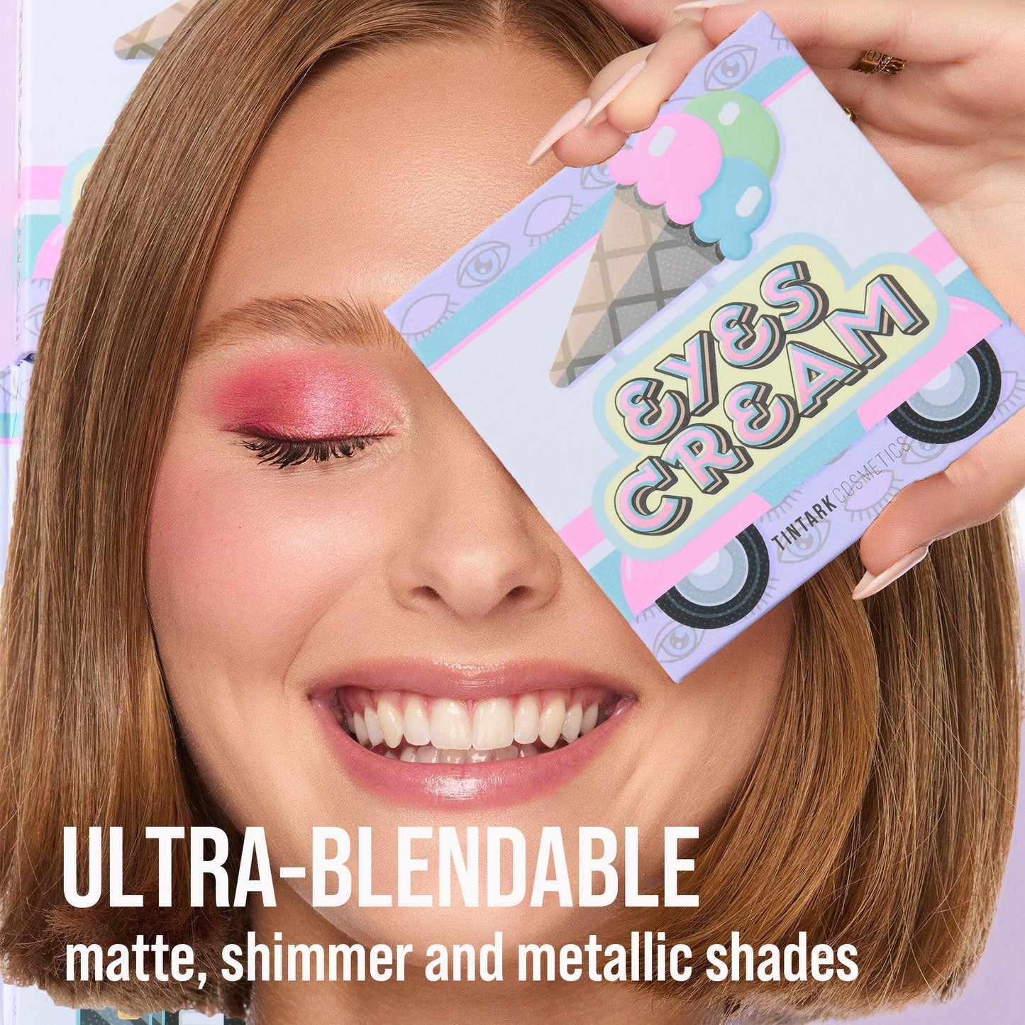 Eyes Cream Eyeshadow Palette --Fun & Folding Series