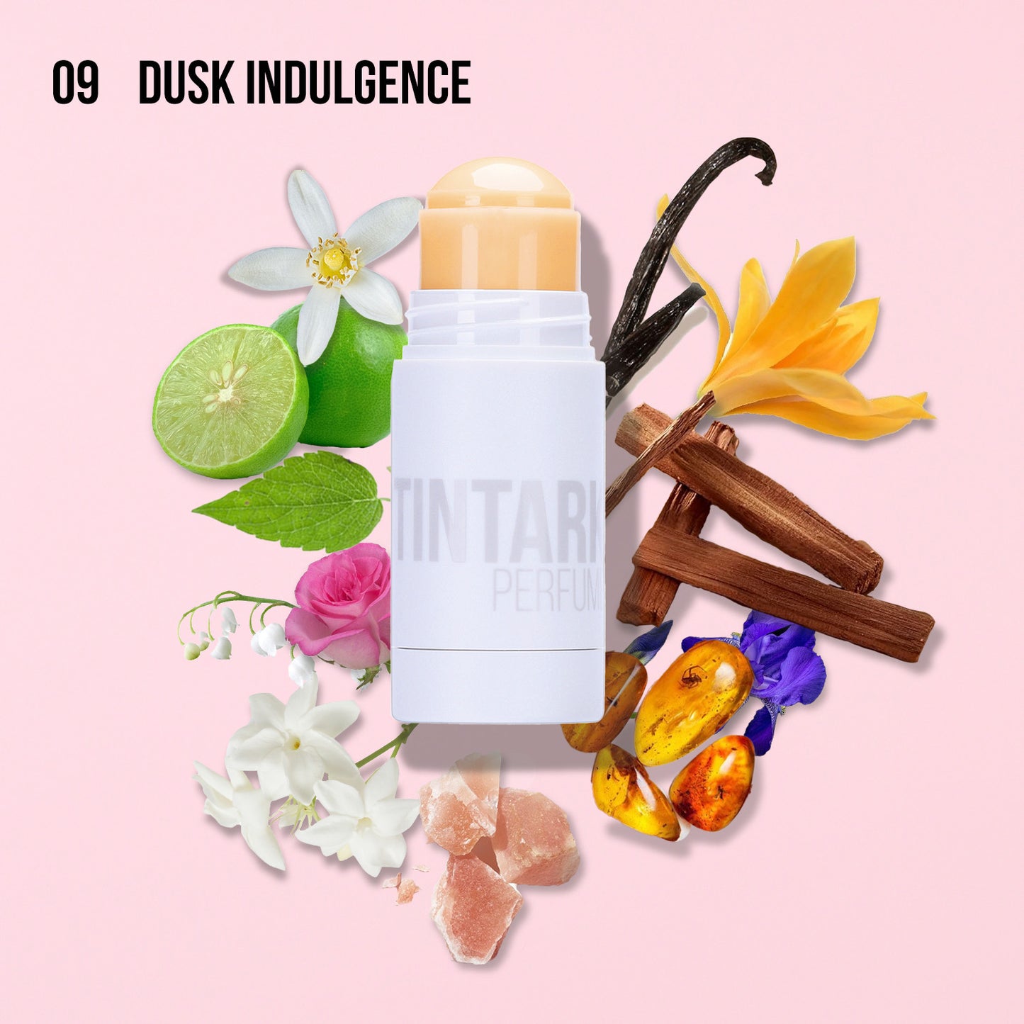 Solid Perfume Stick - 09 DUSK INDULGENCE Inspired by Chanel NO.5 Perfume