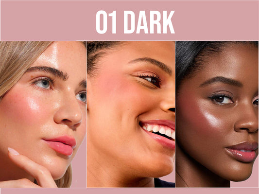 Palette de fards à joues TINTARK Heart Me More - Foncé