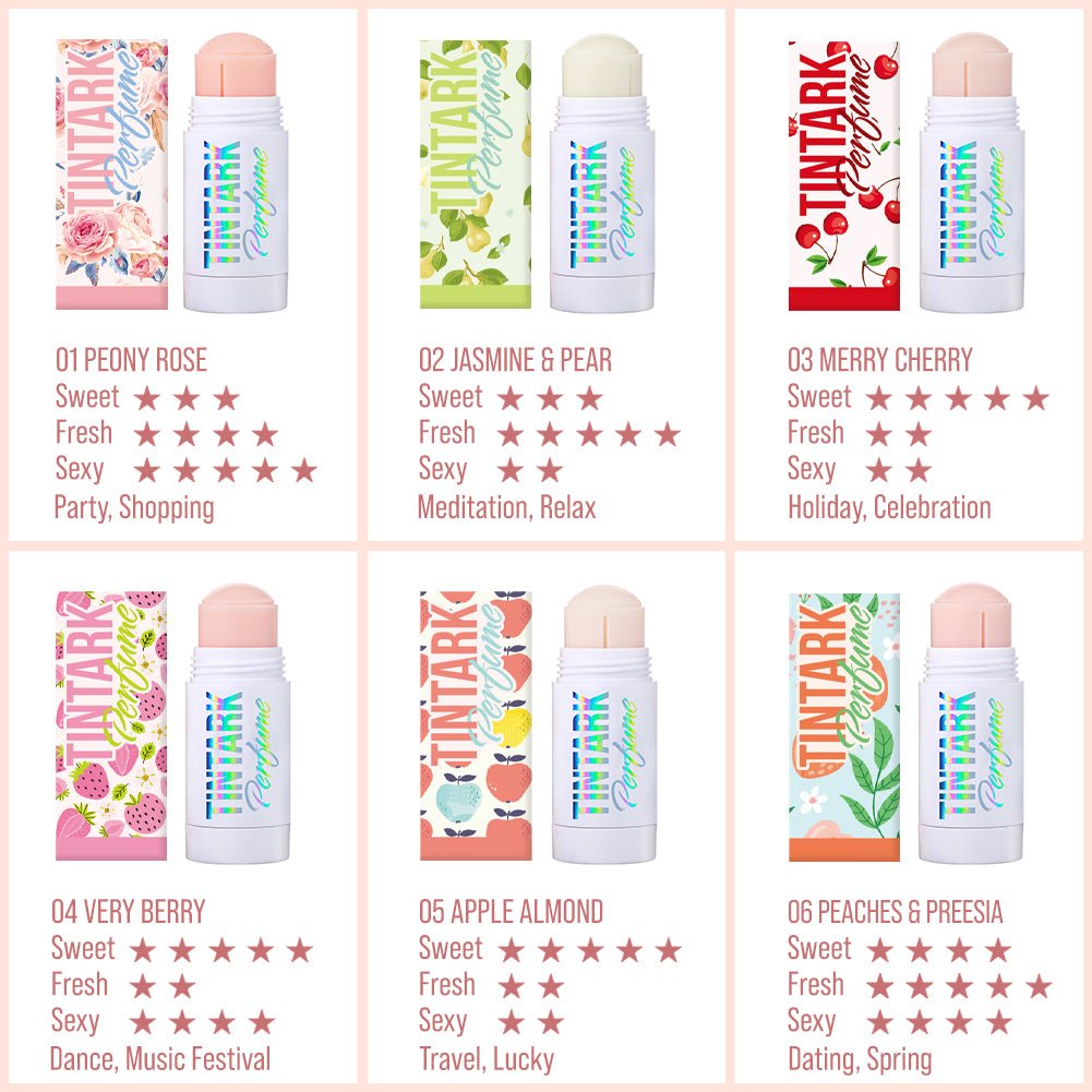 Solid Perfume Stick - 02 Jasmine & Pear