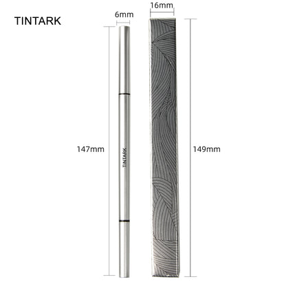 TINTARK Fine Eyebrow Pencil Silver Duo Eyebrow Pencil 1.5mm