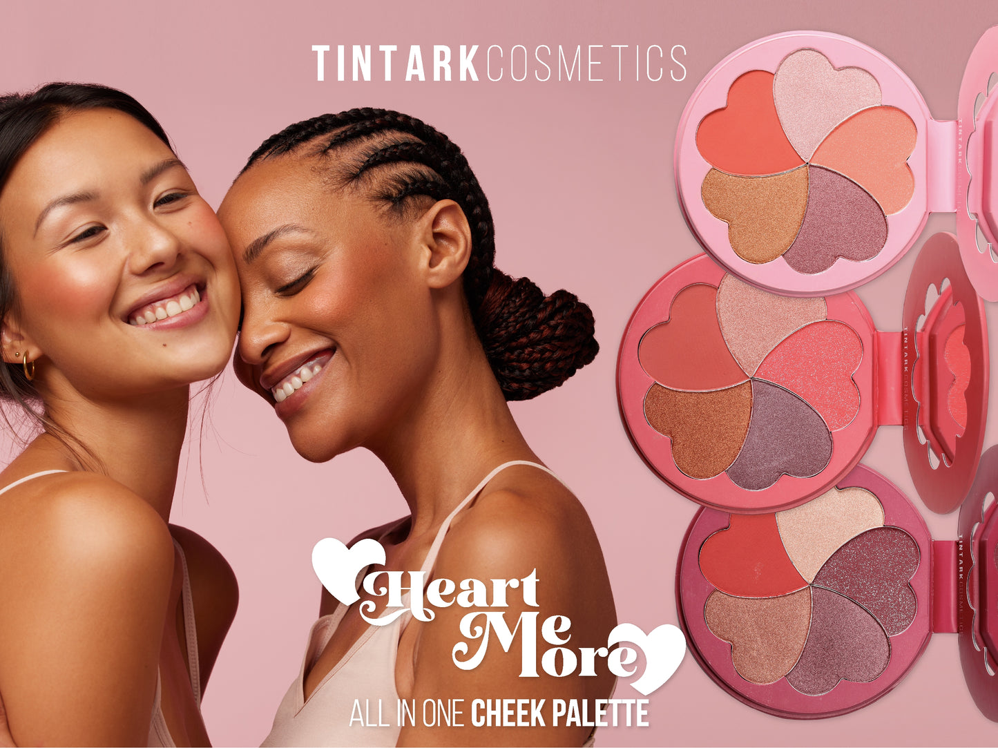 TINTARK Heart me more Rouge-Palette – Hell 