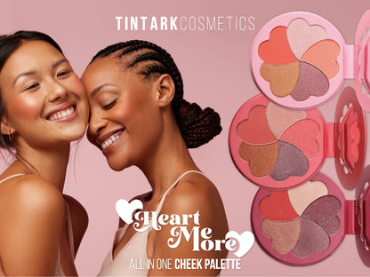 TINTARK Heart Me More Rouge-Palette – Dunkel 