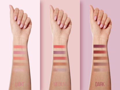 TINTARK Heart Me More Rouge-Palette – Dunkel 