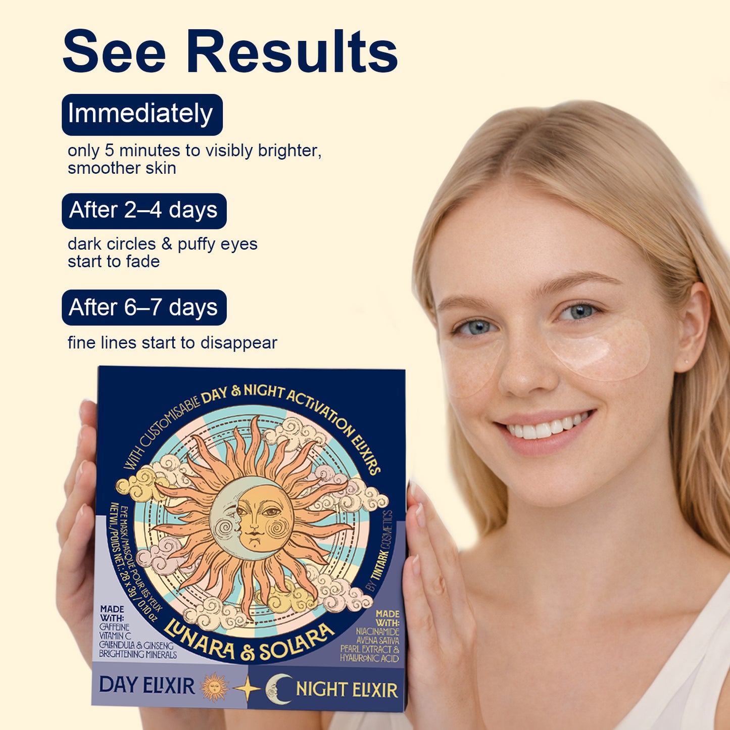 Lunara & Solara Hydrogel Eye Patches