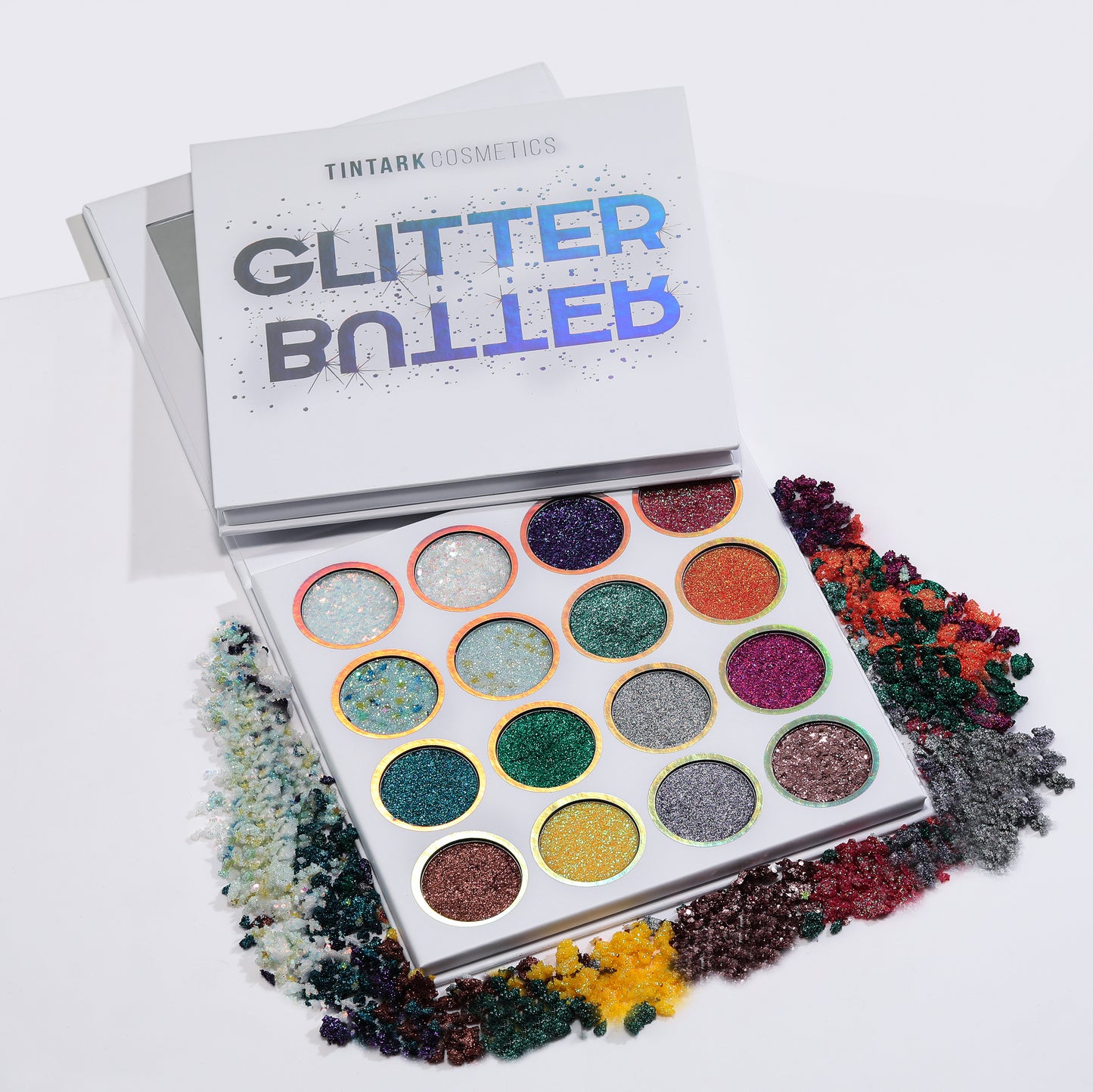 16 Color Tintark Glitter Butter Sparkle Eyeshadow Palette