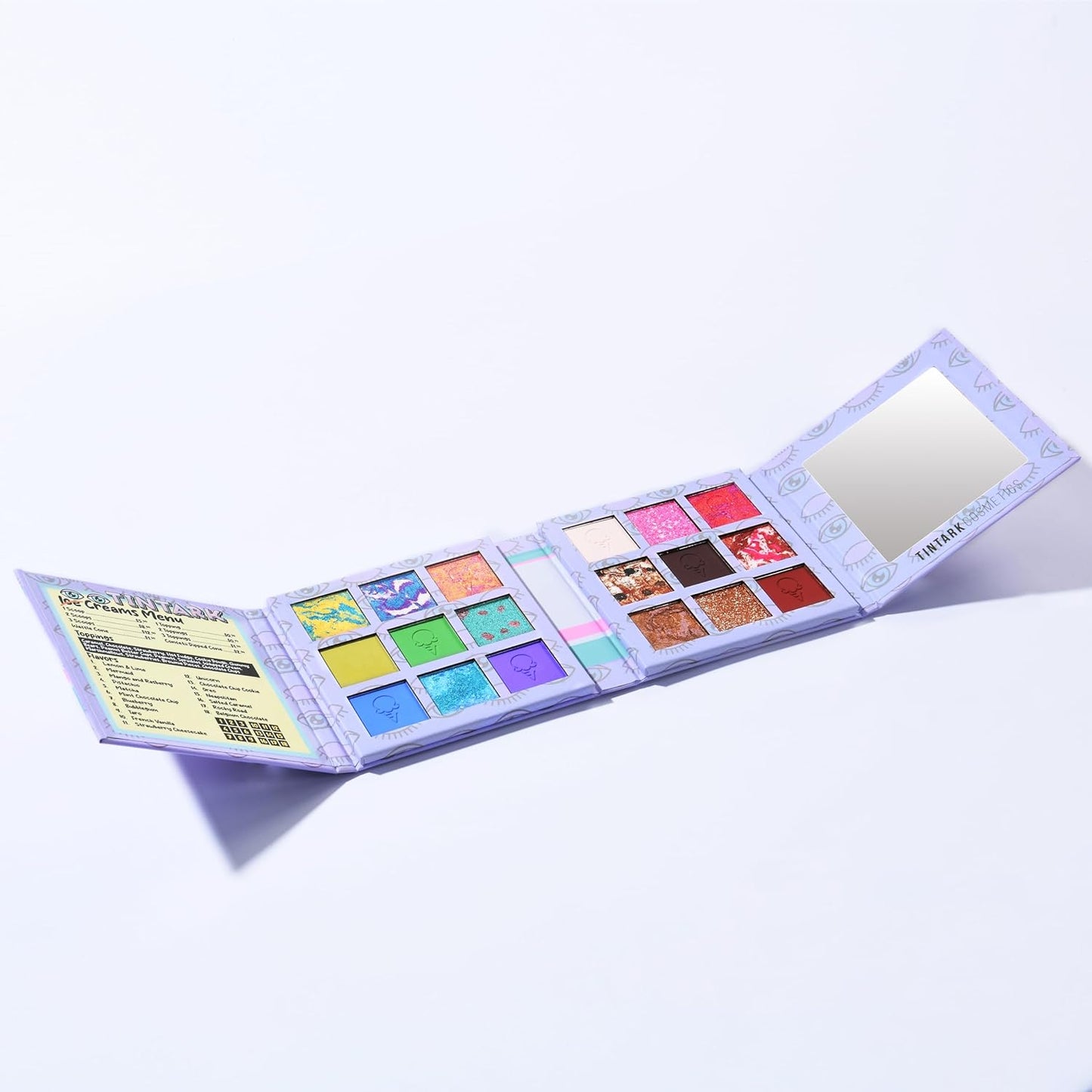 18-Farben-Tintark-Creme-Lidschatten-Palette 