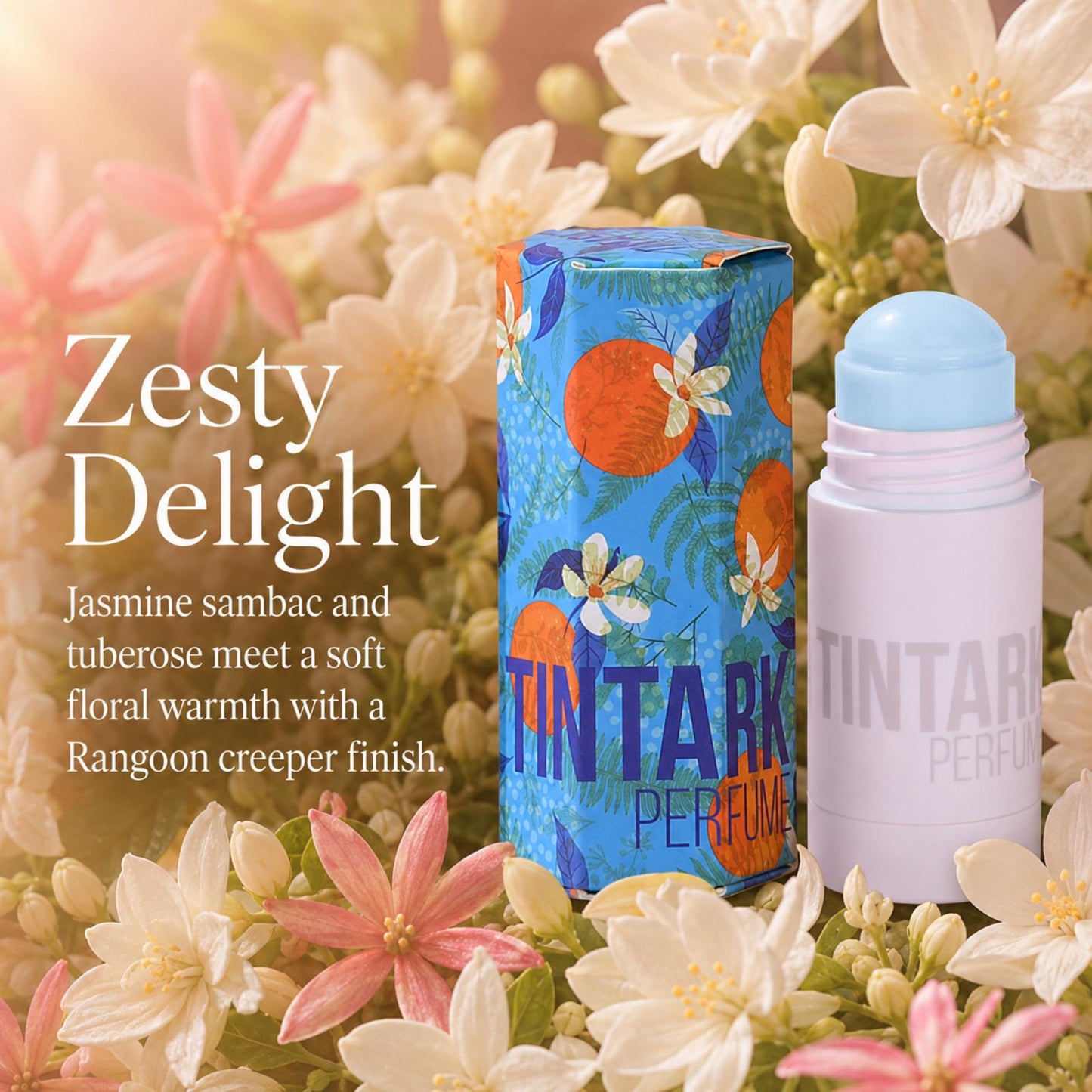 Tintark Solid Perfume Stick 15g-  07  ZESTY DELIGHT