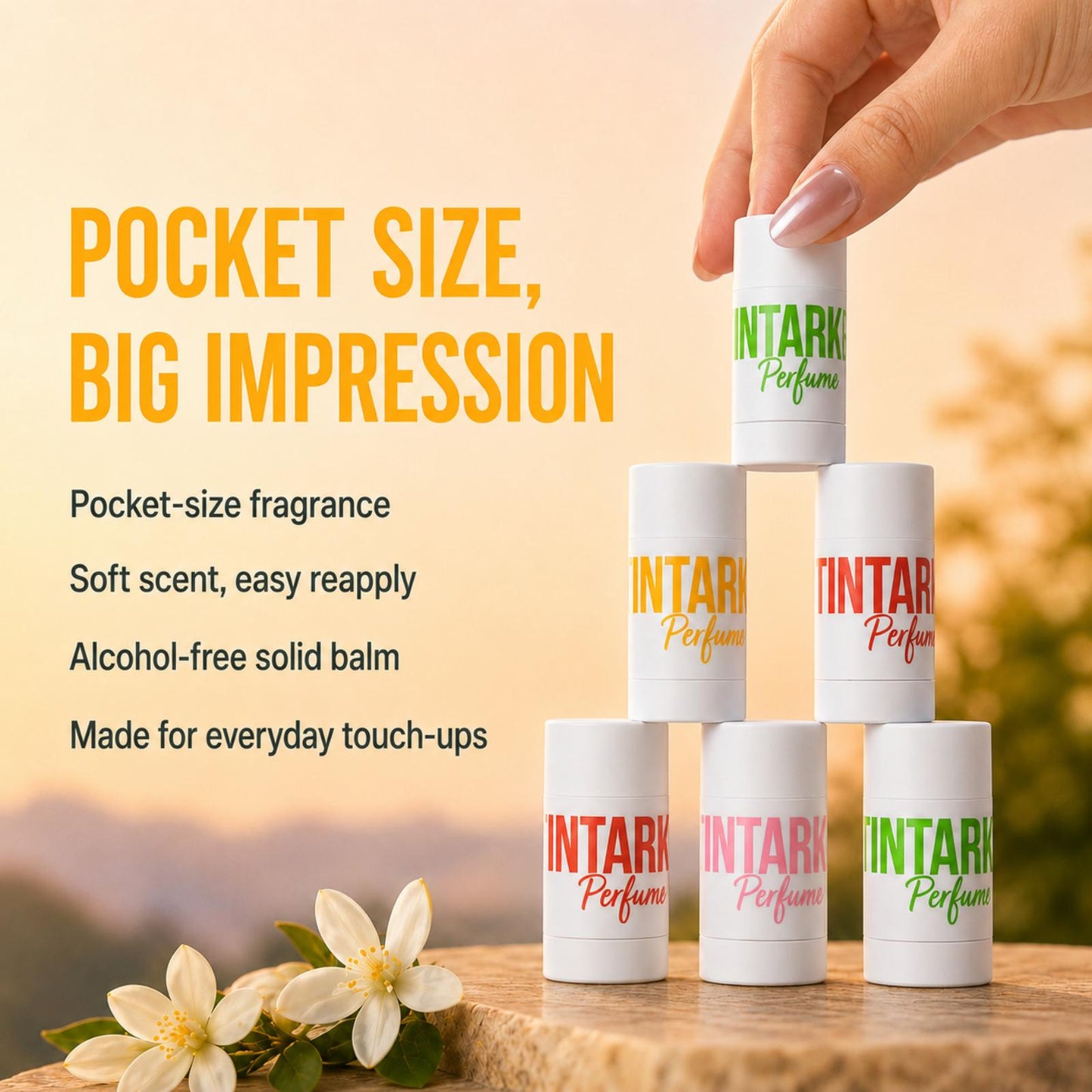 Tintark Solid Perfume Stick 5g - 01 MIDNIGHT BLOOM