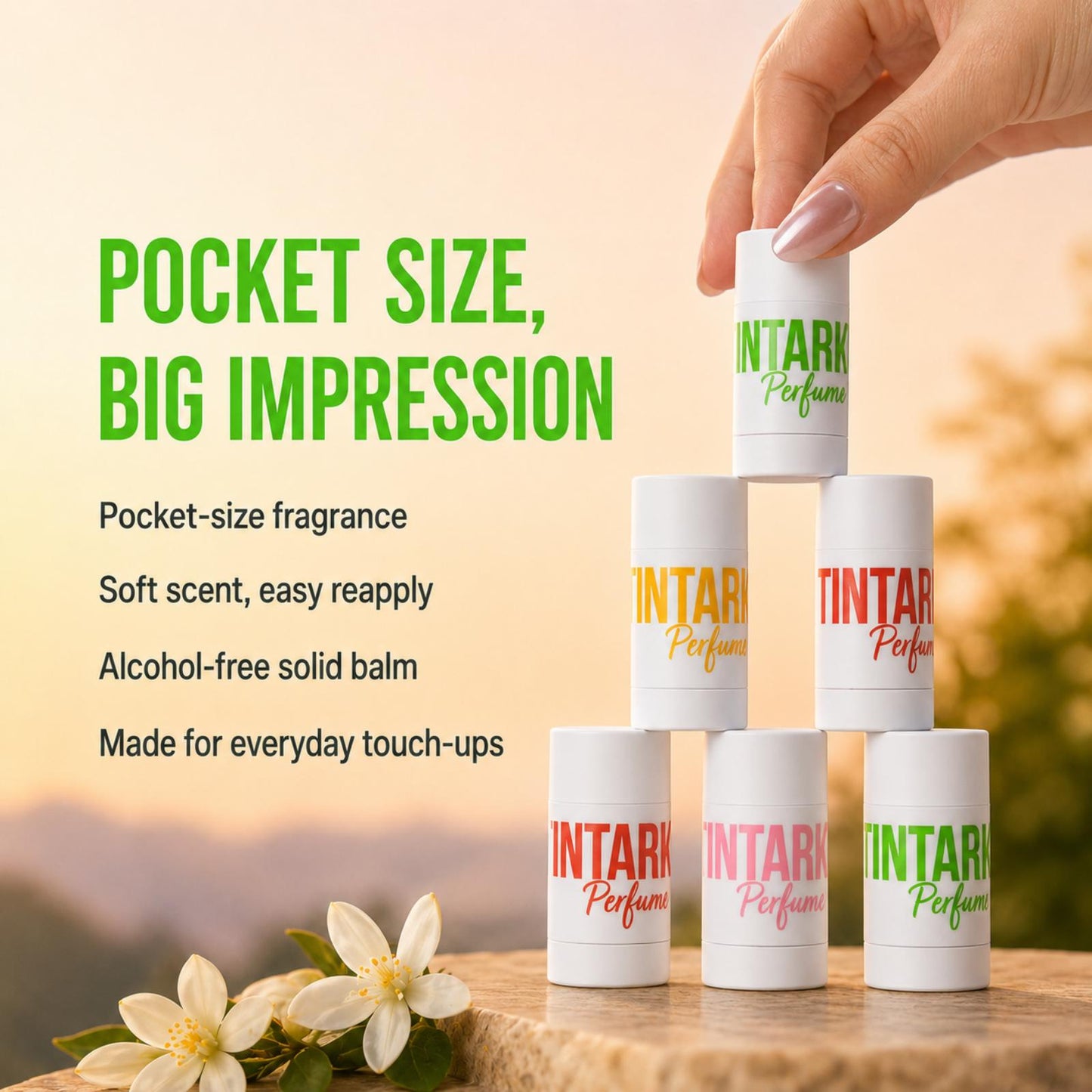 Tintark Solid Perfume Stick 5g- 02 TASTE OF NECTER