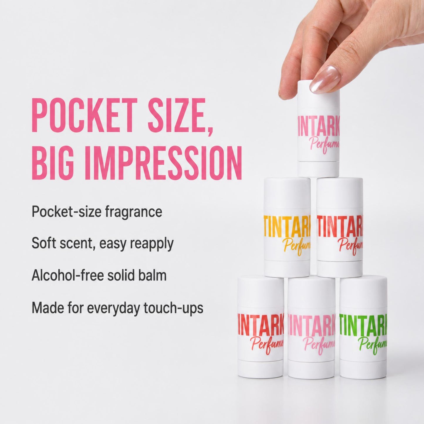 Tintark Solid Perfume Stick 5g-09 Petal Rush