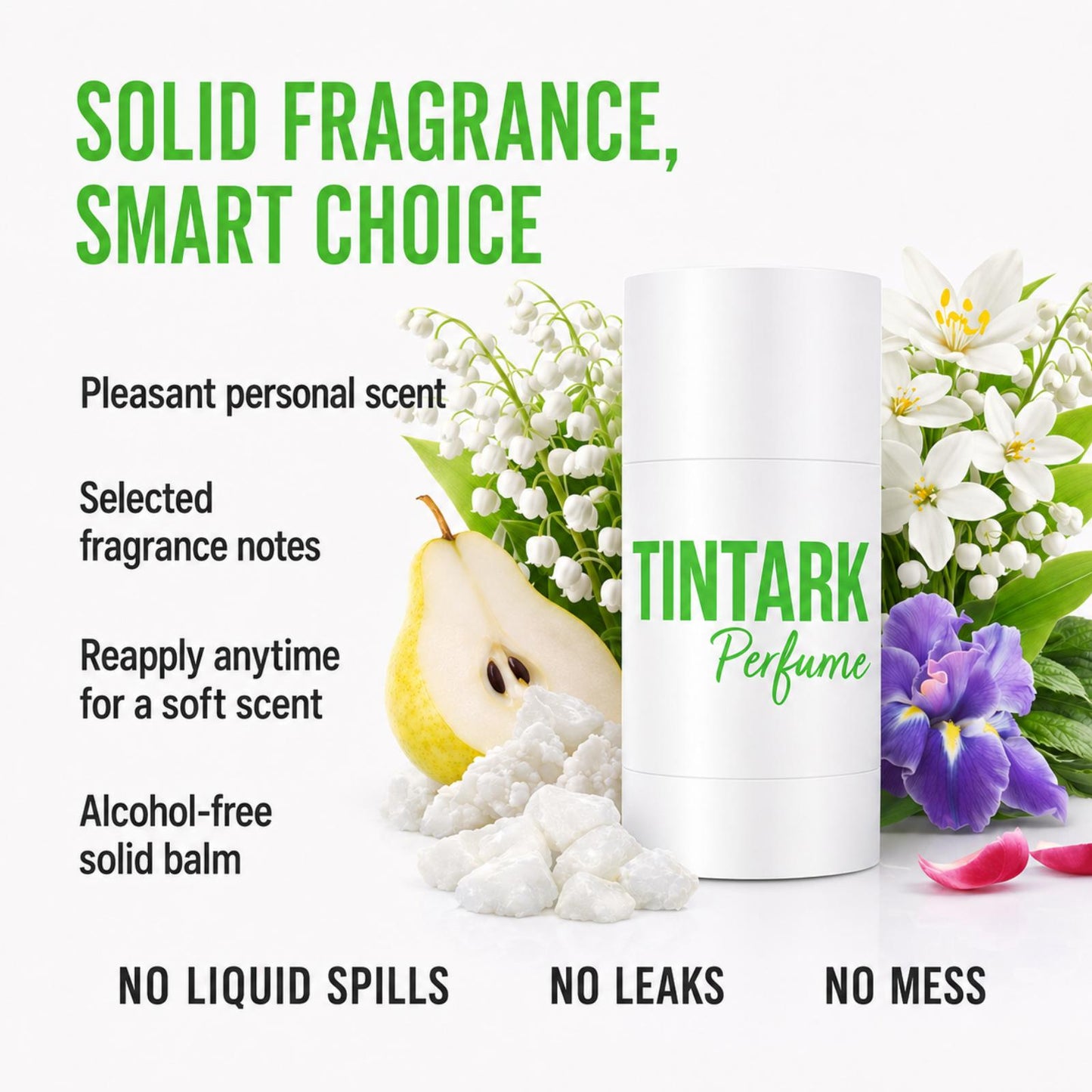 Tintark Solid Perfume Stick 5g- 04 Pearl Haze