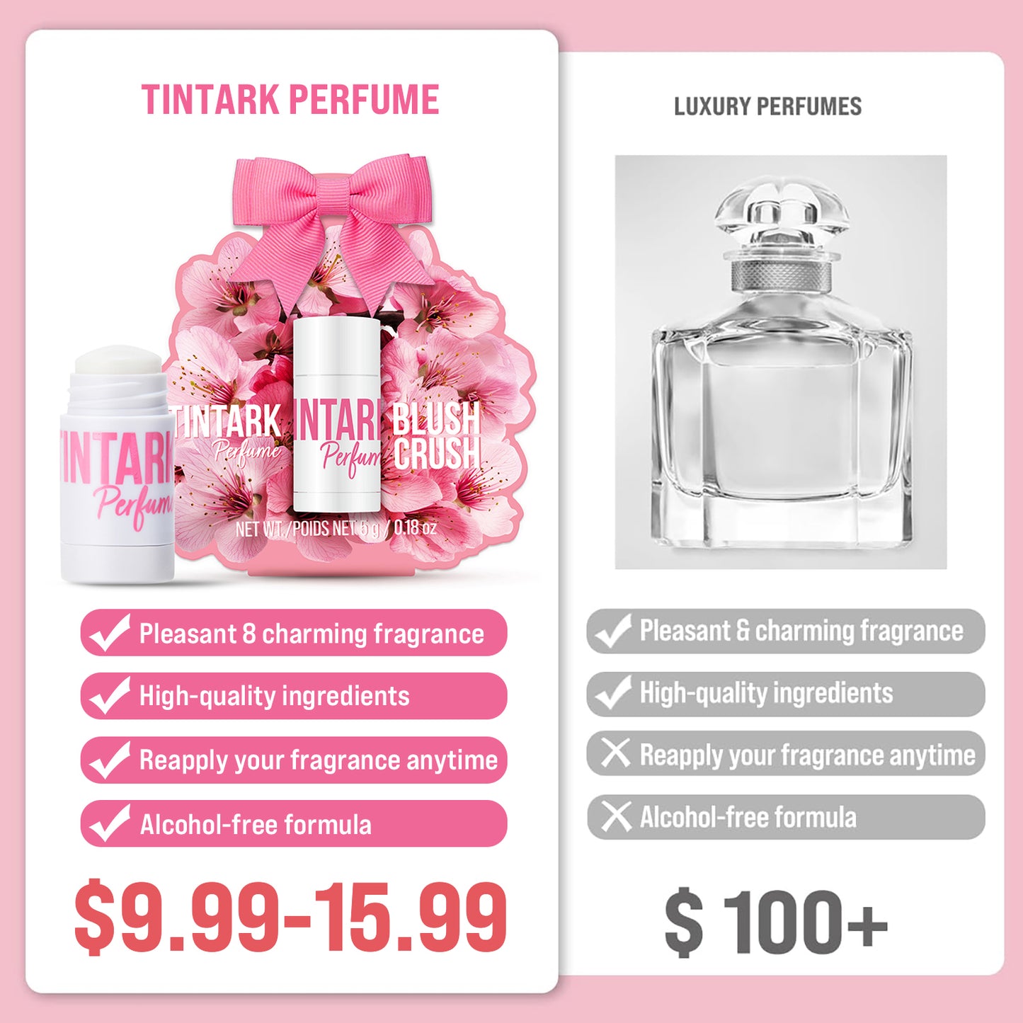 Solid Perfume Stick 5g-08 Blush Crush Inspired by Victoria’s Secret Love Spell Perfume