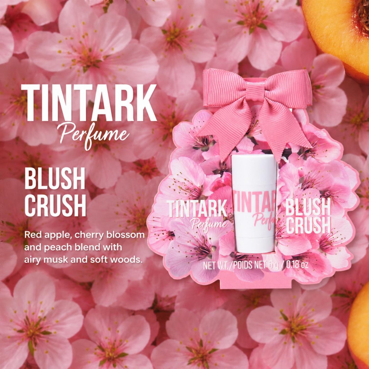 Tintark Solid Perfume Stick 5g-08 Blush Crush