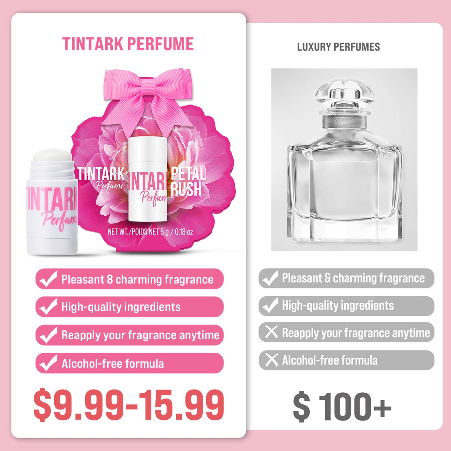 Solid Perfume Stick 5g-09 Petal Rush Inspired by Victoria’s Secret Bombshell Perfume