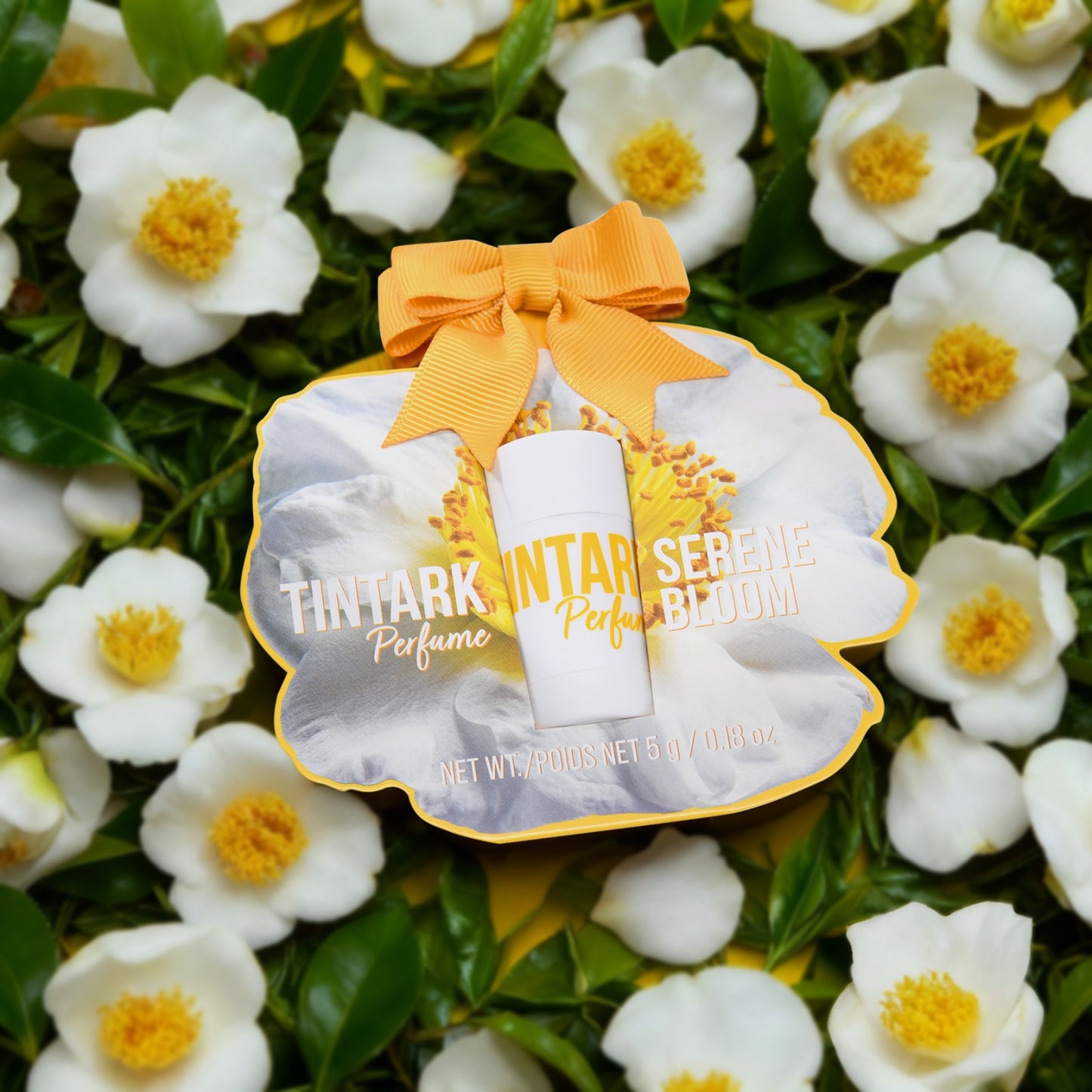 Solid Perfume Stick 5g -10 Serene Bloom Inspired by Bvlgari Eau Parfumée au Thé Blanc (White Tea) Perfume