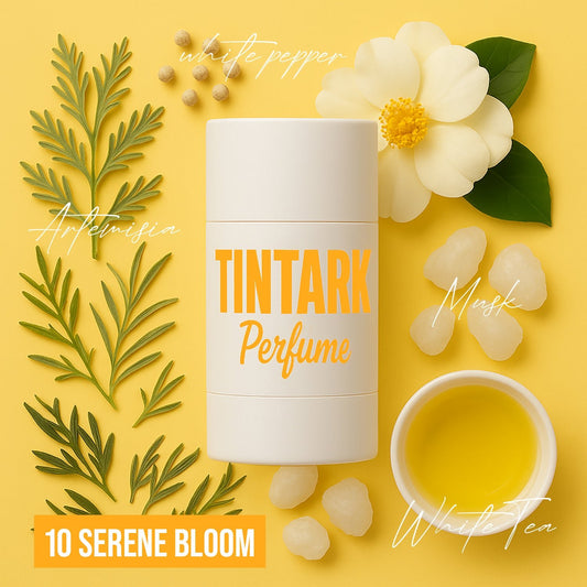 Solid Perfume Stick 5g -10 Serene Bloom Inspired by Bvlgari Eau Parfumée au Thé Blanc (White Tea) Perfume