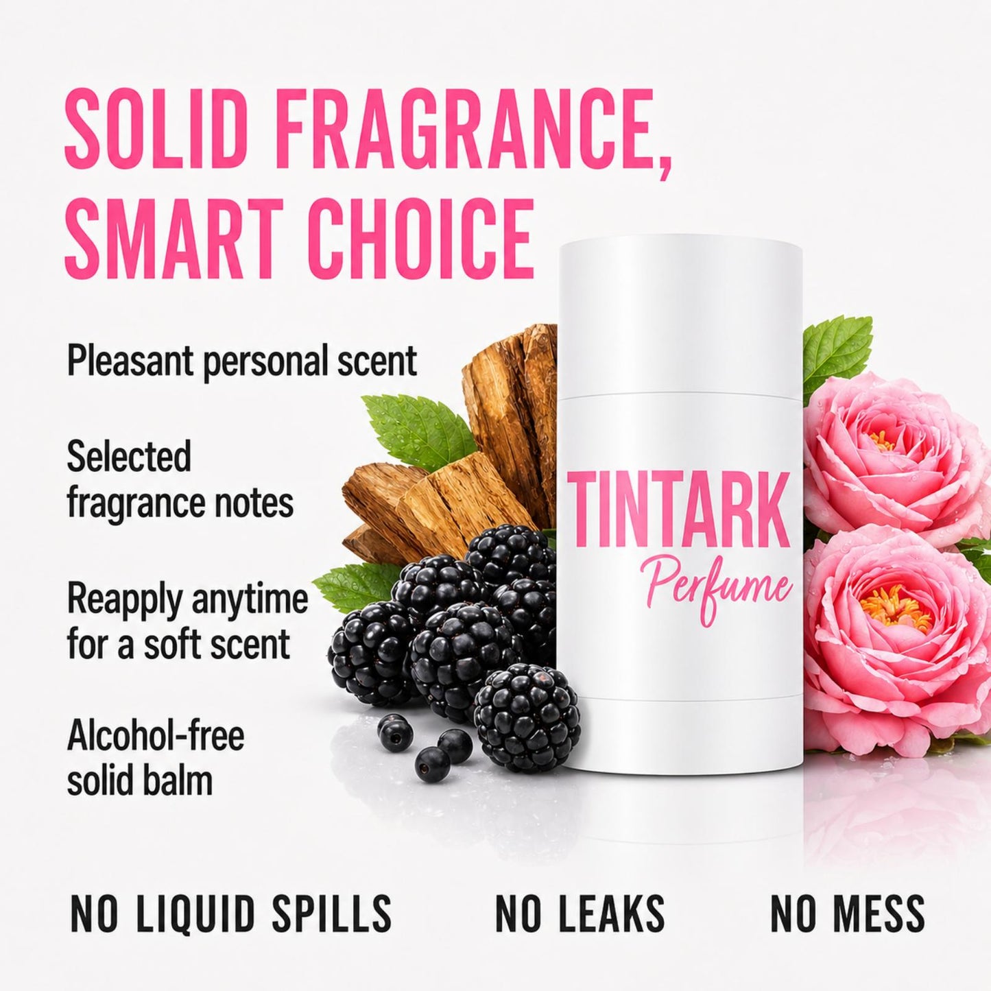 Tintark Solid Perfume Stick 5g-11 Whispers of Bulgaria