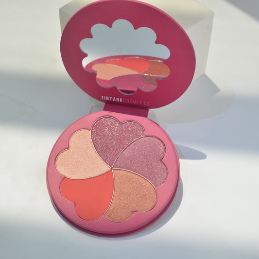 Palette de fards à joues TINTARK Heart Me More - Foncé 