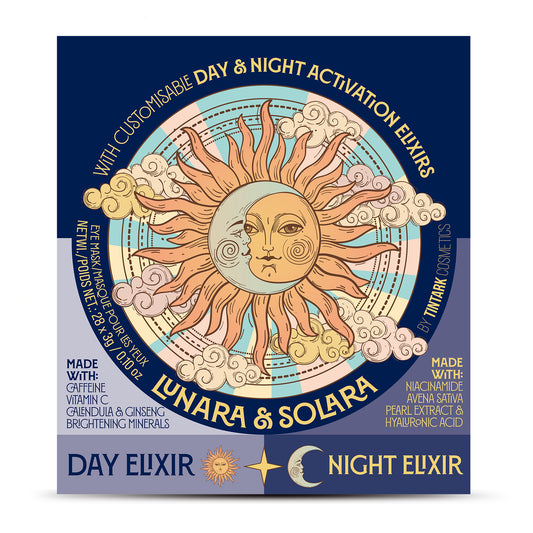 Lunara & Solara Brightening & De-puffing Hydrogel Eye Patches