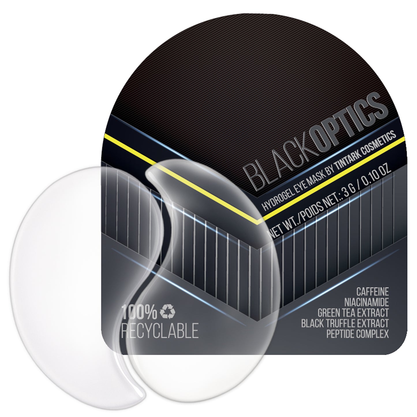 Black Optics Hydrogel Eye Patches