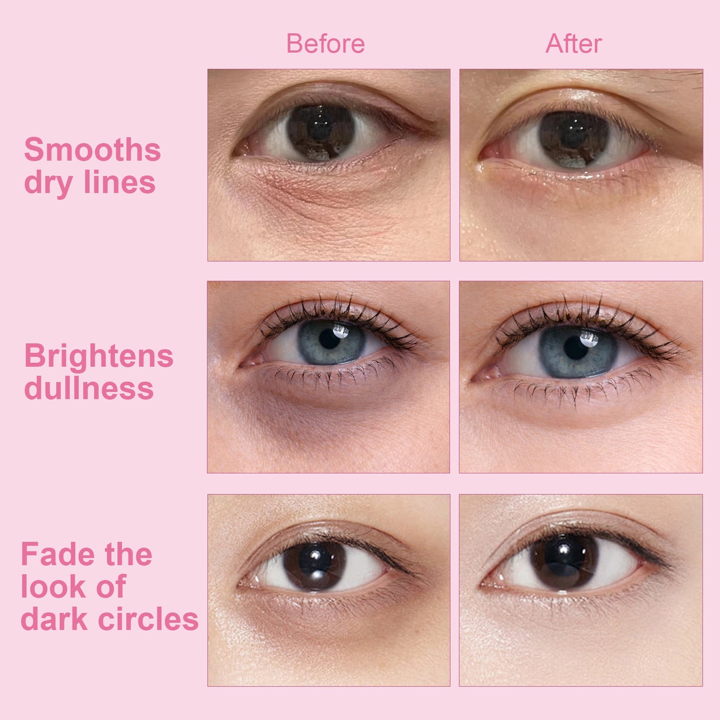 Crystal Collection · Rosé Aurora Hydrogel Under-Eye Patches