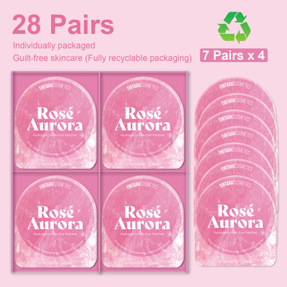 Crystal Collection · Rosé Aurora Hydrogel Under-Eye Patches