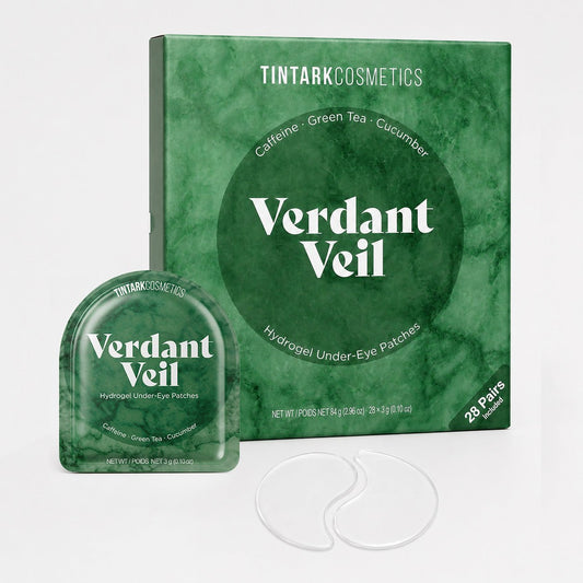 TINTARK Verdant Veil Hydrogel Under Eye Patches, 28 Pairs
