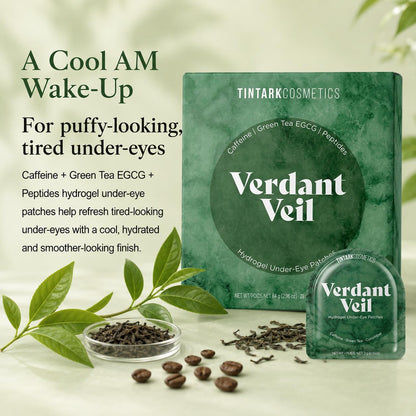TINTARK Verdant Veil Hydrogel Under Eye Patches, 56 Pairs