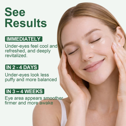 Crystal Collection · Verdant Veil Hydrogel Under-Eye Patches