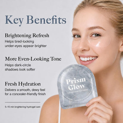 TINTARK Prism Glow Hydrogel Under Eye Patches, 28 Pairs