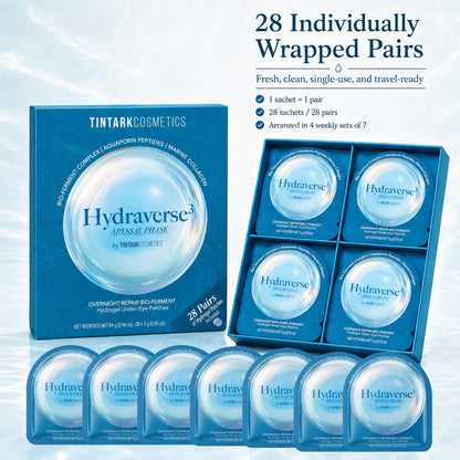 TINTARK Hydraverse Abyssal Phase Plumping Hydrogel Eye Patches (28 Pairs)
