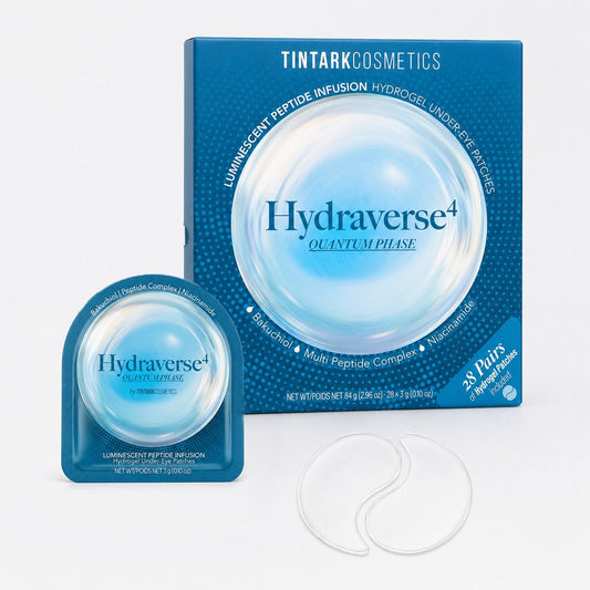 TINTARK Quantum Phase Hydrogel Under Eye Patches, 28 Pairs
