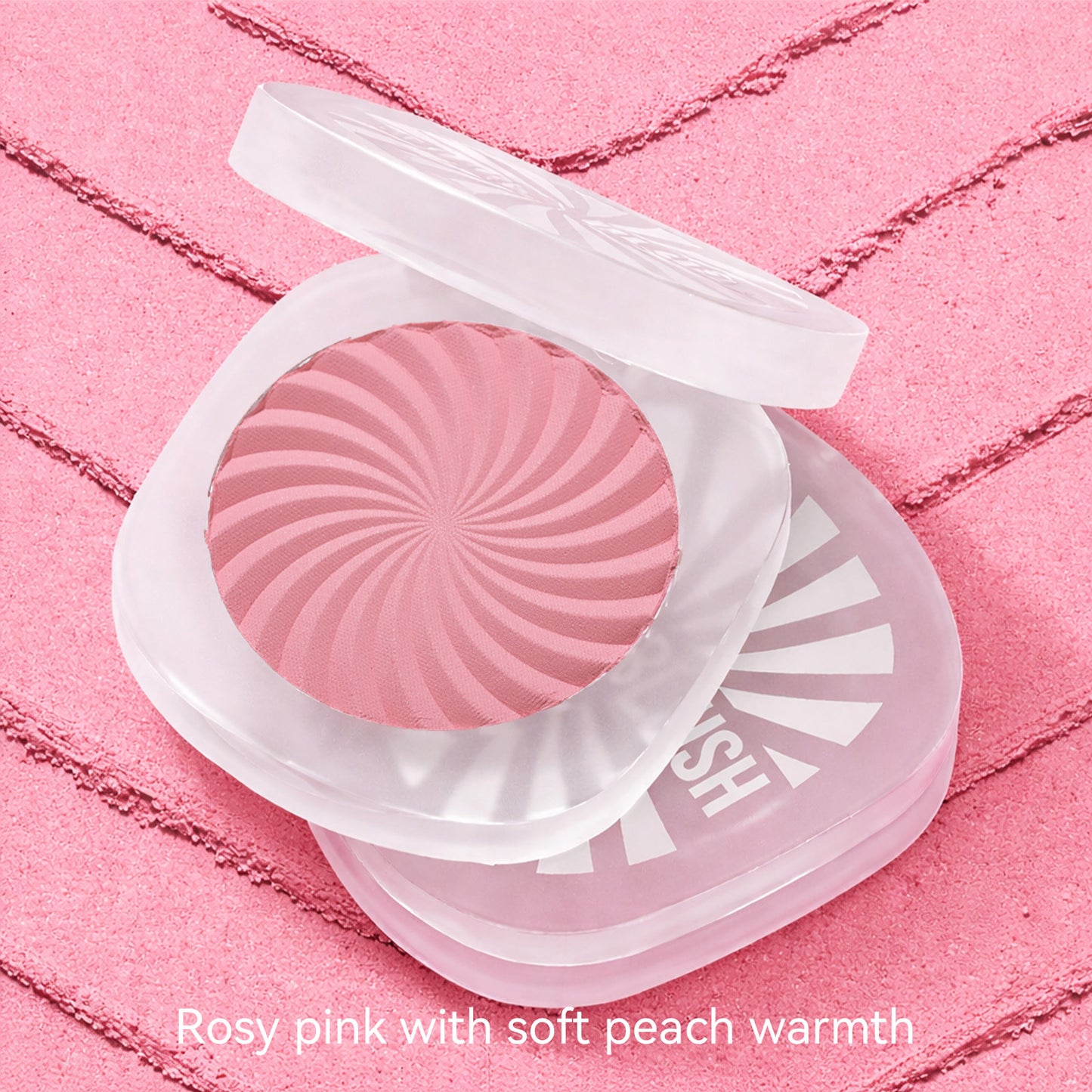 TINTARK Cheeky Blush Palette, Silky Matte Powder Blush, Morning Rose