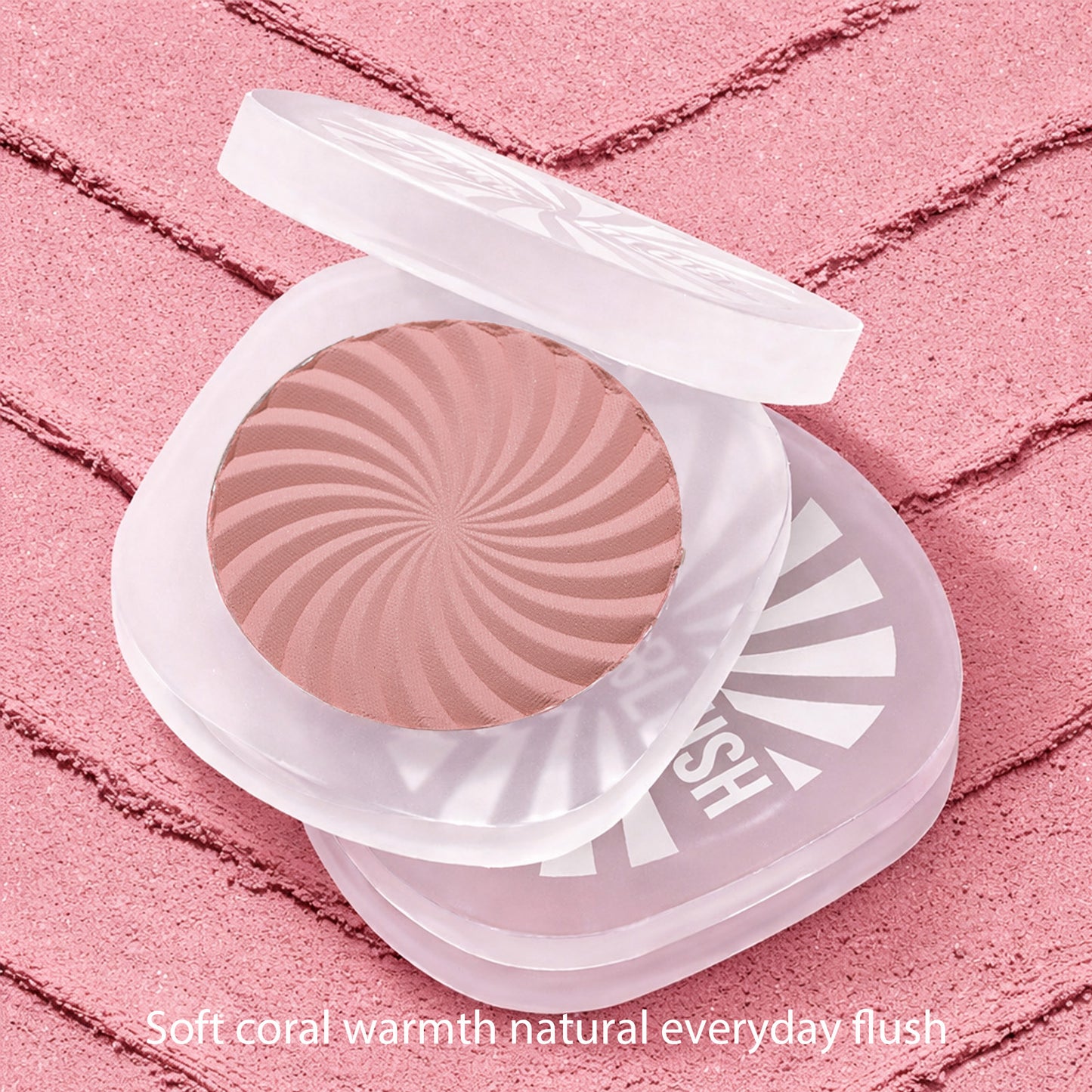TINTARK Cheeky Blush Palette, Silky Matte Powder Blush, Calla Lily