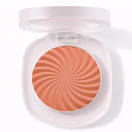 TINTARK Cheeky Blush Palette, Silky Matte Powder Blush, Coral