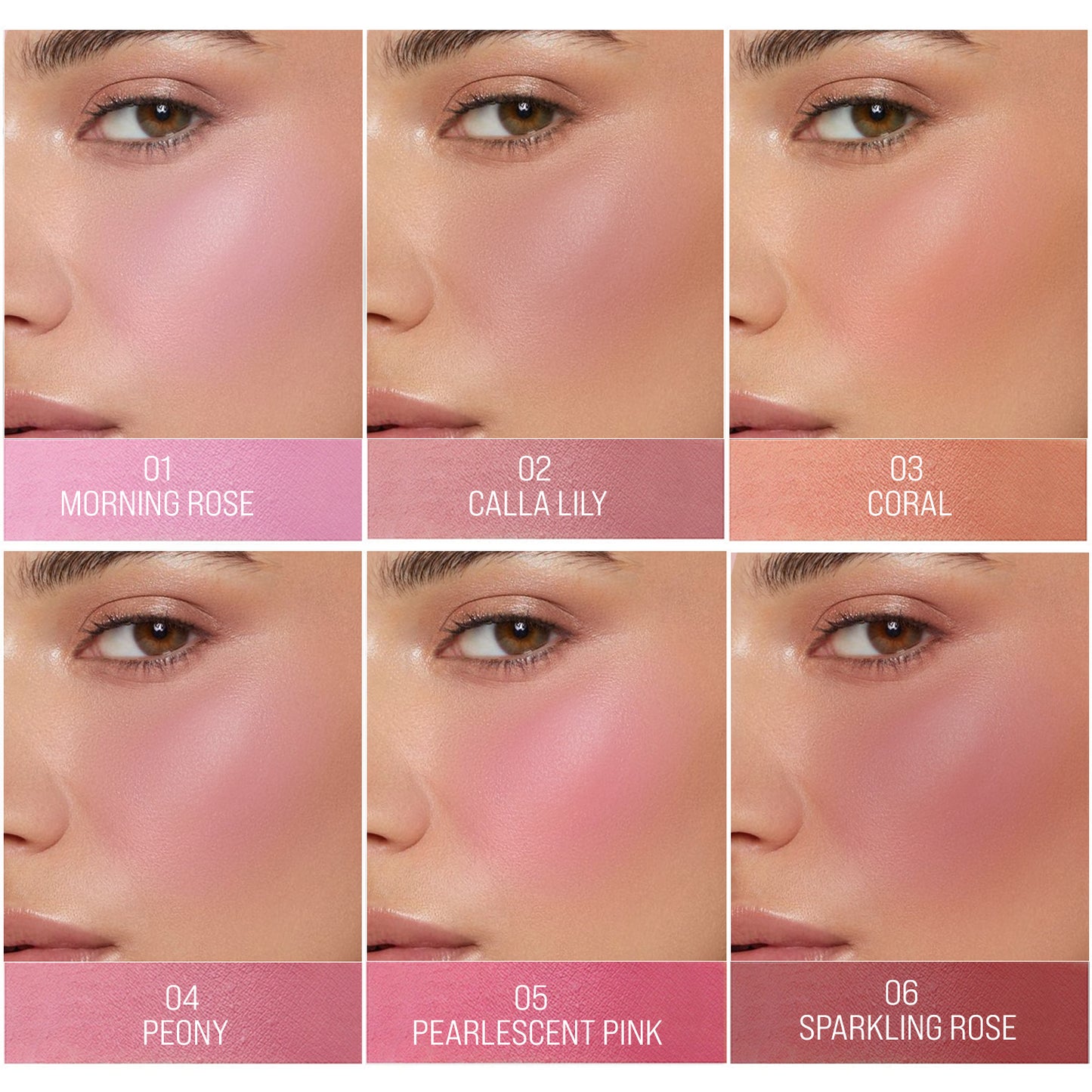 Cheeky Blush Palette- 01 Morning Rose