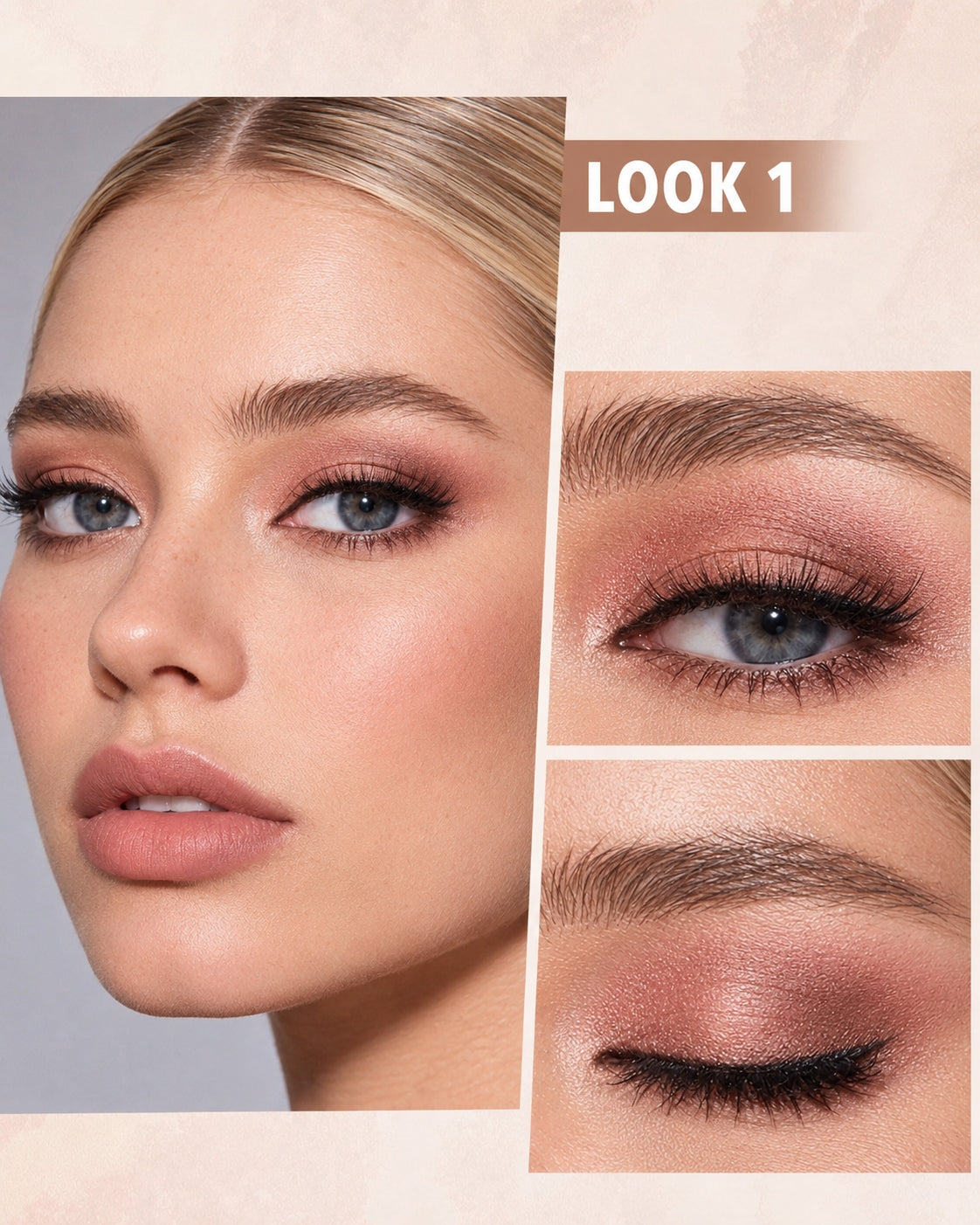 TINTARK 18-Shade Soft Glam Peach Please Eyeshadow Palette