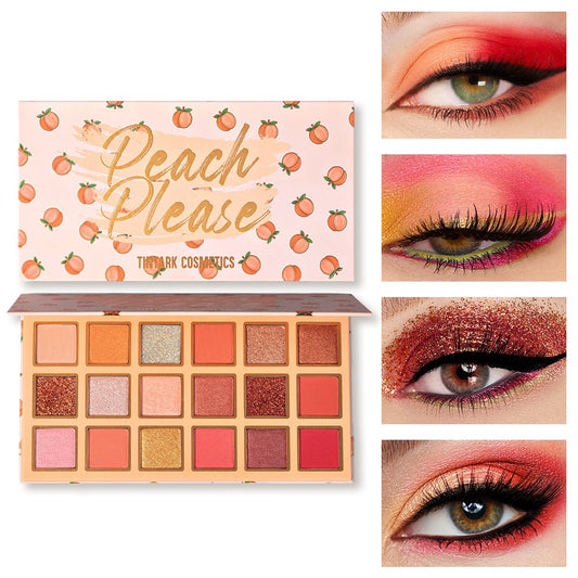 18 Colors Peach Please Eyeshadow Palette