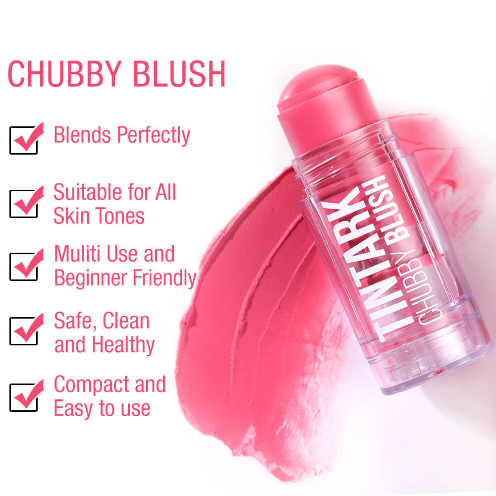 Chubby Blush Cream Stick - 02 Cherry