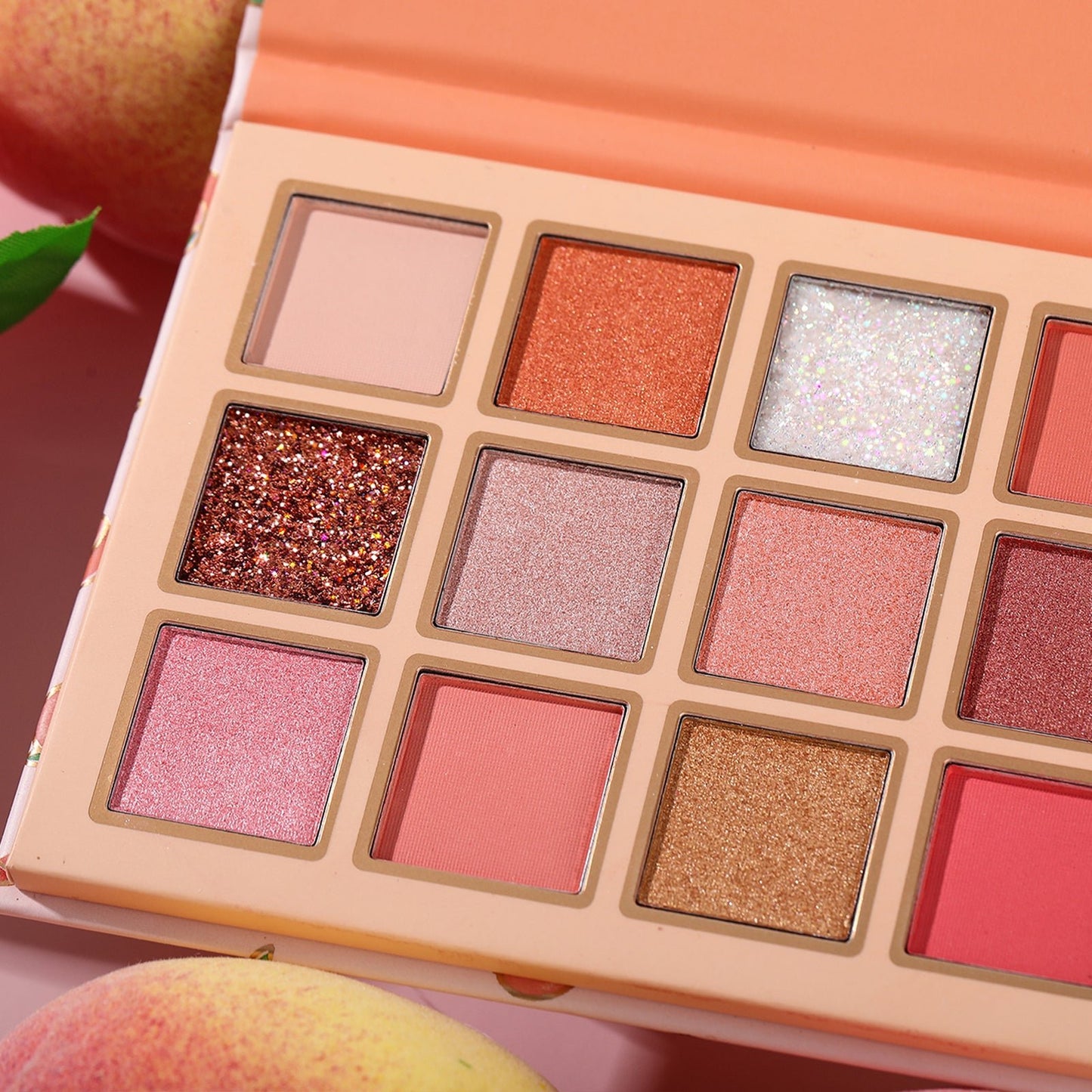 18 Colors Peach Please Eyeshadow Palette